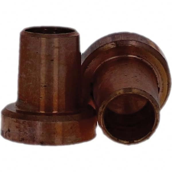 Tuffaloy - Spot Welder Tips For Use With: 5RW Cap Taper Electrode Holder Type: Paddle Tip C Nose (Flat) - Industrial Tool & Supply