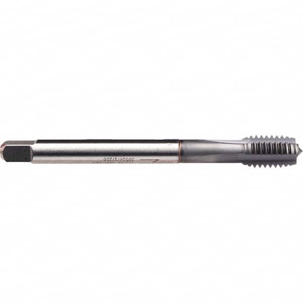 Emuge - M14x2.00 Metric D6 3-Flute TiCN Finish Cobalt Straight Flute Machine Tap - Industrial Tool & Supply