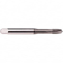 Emuge - 1/4-28 UNF 2BX 3 Flute GLT-1 Finish HSS-E Spiral Point Tap - Industrial Tool & Supply