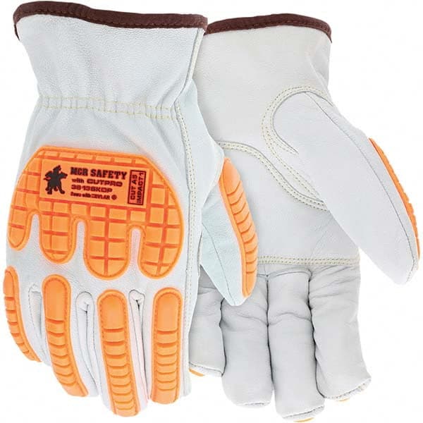 MCR Safety - Size M, ANSI Cut Lvl A5, Puncture Lvl 3, Cut & Puncture Resistant Gloves - Industrial Tool & Supply