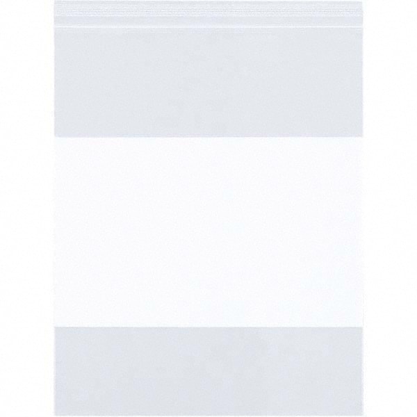Value Collection - Pack of (1000), 5 x 8" 2 mil Reclosable Poly Bags - Industrial Tool & Supply