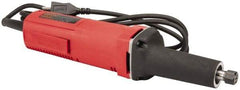 Milwaukee Tool - 1/4 Inch Collet, 21,000 RPM, Straight, Electric Die Grinder - 120 Volt, 4.5 Amp, 8 Ft. Long Cord - Industrial Tool & Supply
