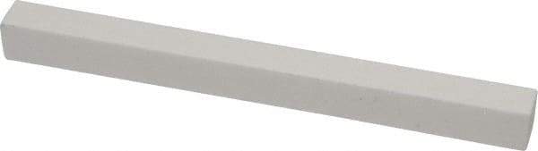 Norton - 150 Grit Aluminum Oxide Square Dressing Stick - 6 x 1/2 x 1/2, Very Fine Grade, Vitrified Bond - Industrial Tool & Supply