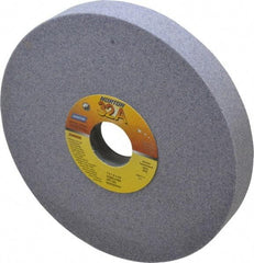 Norton - 7" Diam x 1-1/4" Hole x 1" Thick, J Hardness, 60 Grit Surface Grinding Wheel - Aluminum Oxide, Type 5, Medium Grade, 3,600 Max RPM, Vitrified Bond, One-Side Recess - Industrial Tool & Supply