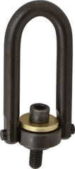 Jergens - 4,000 Lb Load Capacity Safety Engineered Center Pull Hoist Ring - 60 Ft/Lb Torque, 5/8 - 11 Thread, Alloy Steel - Industrial Tool & Supply
