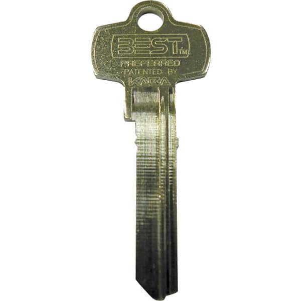 Best - Best Nickel Key Blank - Industrial Tool & Supply