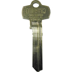 Best - Best Nickel Key Blank - Industrial Tool & Supply
