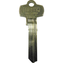 Best - Best Nickel Key Blank - Industrial Tool & Supply