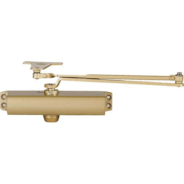 Stanley - Manual Dampers Type: Commercial Grade 1 Door Closer Closer Body Length: 10.0 (Decimal Inch) - Industrial Tool & Supply