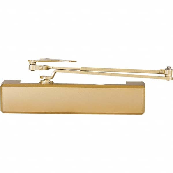 Stanley - Manual Dampers Type: Heavy-Duty Door Closer Closer Body Length: 12.0 (Decimal Inch) - Industrial Tool & Supply