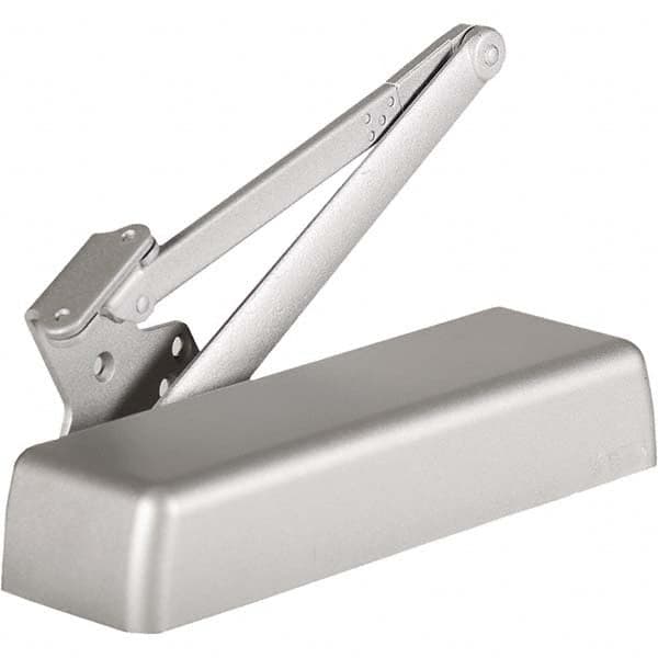 Stanley - Manual Dampers Type: Institutional Grade 1 Door Closer Closer Body Length: 12.0 (Decimal Inch) - Industrial Tool & Supply
