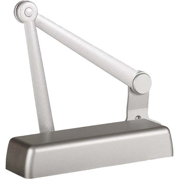 Stanley - Manual Dampers Type: Institutional Grade 1 Door Closer Closer Body Length: 12.0 (Decimal Inch) - Industrial Tool & Supply