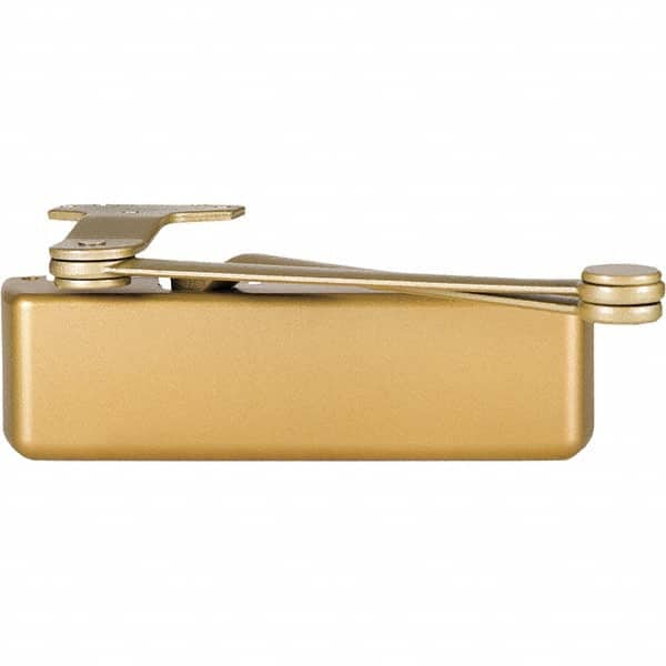 Stanley - Manual Dampers Type: Institutional Grade 1 Door Closer Closer Body Length: 12.0 (Decimal Inch) - Industrial Tool & Supply