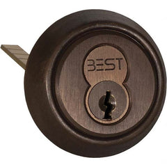 Best - 6, 7 Pin Best I/C Core Rim Cylinder - Industrial Tool & Supply