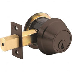 Stanley - 6 Pin Schlage C Single Cylinder Deadbolt - Industrial Tool & Supply