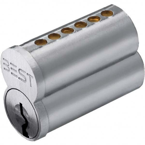 Best - 6, 7 Pin Best I/C Core Cylinder Small Format IC - Industrial Tool & Supply
