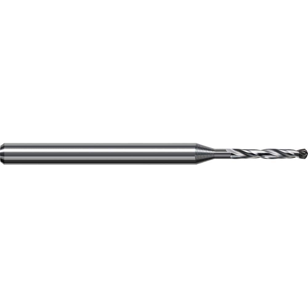 Harvey Tool - Letter E (1/4") 130° Brazed Solid Carbide Jobber Drill - Exact Industrial Supply