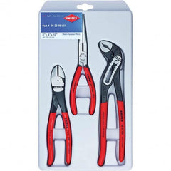 Knipex - Plier Sets Set Type: Assortment Number of Pieces: 3 - Industrial Tool & Supply