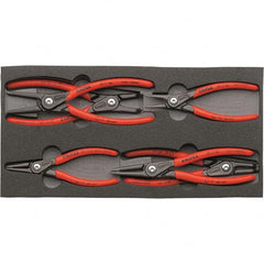 Knipex - Plier Sets Set Type: Retaining Ring Pliers Number of Pieces: 6 - Industrial Tool & Supply