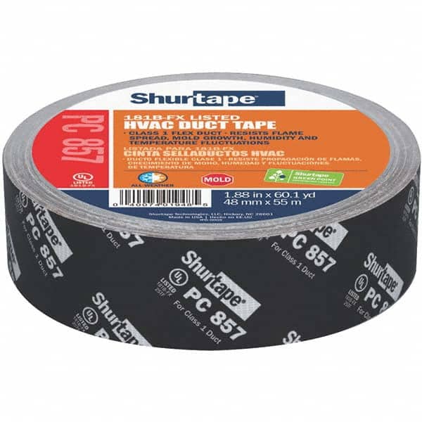 Shurtape - PC 857 UL 181B-FX Listed/Printed Cloth Duct Tape - Industrial Tool & Supply