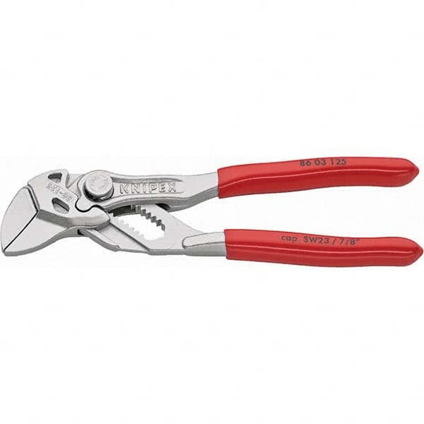 Knipex - Tongue & Groove Pliers Type: Pipe Wrench Pliers Overall Length Range: Less than 6" - Industrial Tool & Supply