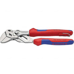 Knipex - Tongue & Groove Pliers Type: Pipe Wrench Pliers Overall Length Range: 6" - 8.9" - Industrial Tool & Supply