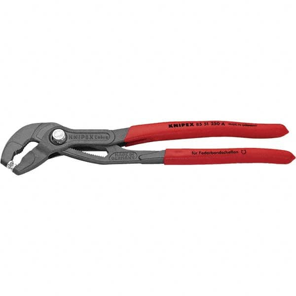 Knipex - Pliers Type: Hose Clamp Pliers Jaw Type: Rotating Tip - Industrial Tool & Supply