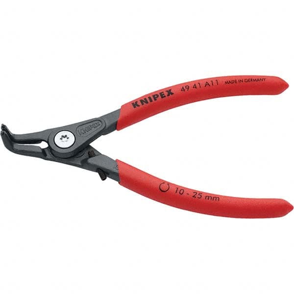 Knipex - Retaining Ring Pliers Type: External Ring Size: 25/64" - 1" - Industrial Tool & Supply