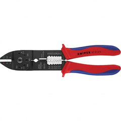 Knipex - Crimpers Type: Crimping Pliers Capacity: 10 - 18 AWG - Industrial Tool & Supply