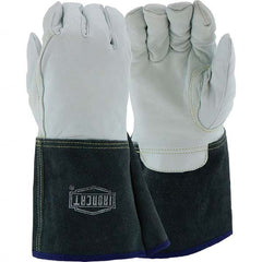 PIP - Size L Para-Aramid Lined Kidskin Welding Glove - Industrial Tool & Supply
