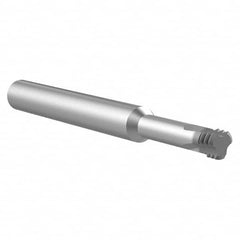 Allied Machine and Engineering - #10-32 Internal/External 3-Flute Solid Carbide Helical Flute Thread Mill - Industrial Tool & Supply