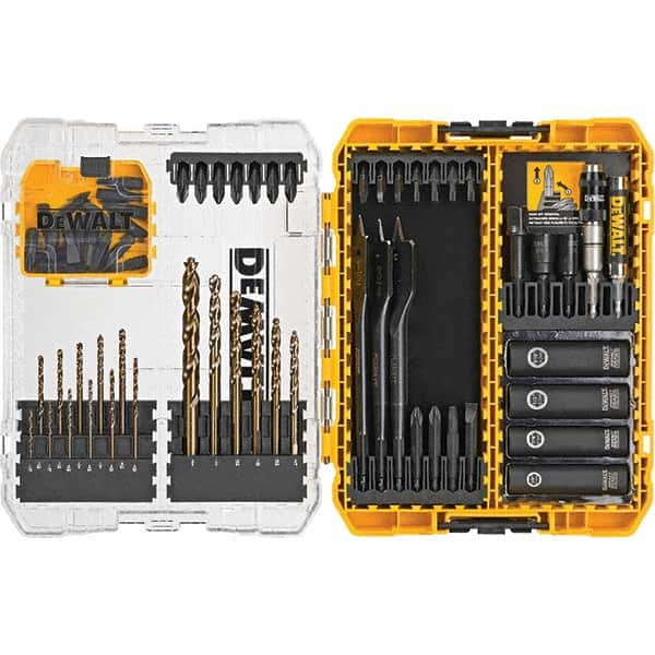 DeWALT - Power & Impact Screwdriver Bit Sets Point Type: Pilot Tool Type: Impact Hex Bit Set - Industrial Tool & Supply