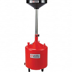 JohnDow - Oil Drain Containers Type: Pressurized Evacuation Drain w/Casters Container Size: 18 Gal. - Industrial Tool & Supply