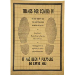 JohnDow - Vehicle Interior Covers Type: Floor Mat Color: Brown - Industrial Tool & Supply