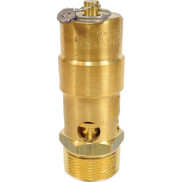 Control Devices - 1-1/4" Inlet, ASME Safety Valve - Industrial Tool & Supply