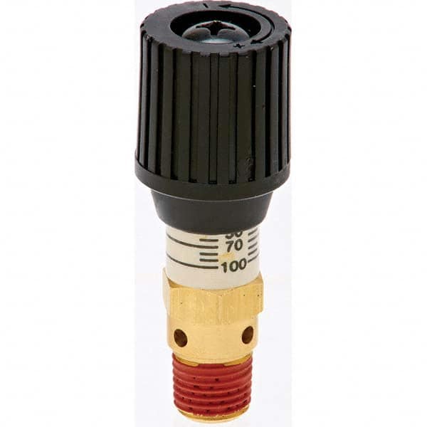 Control Devices - 1/4" Inlet, ASME Safety Valve - Industrial Tool & Supply