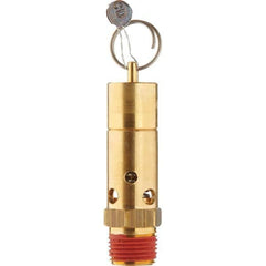 Control Devices - 1/2" Inlet, ASME Safety Valve - Industrial Tool & Supply