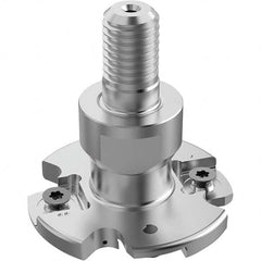 Seco - Combimaster Connection, 6mm Cutting Width, 14.9mm Depth of Cut, 50mm Cutter Diam, 4 Tooth Indexable Slotting Cutter - Industrial Tool & Supply