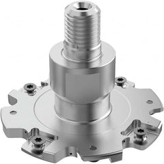Seco - Combimaster Connection, 7mm Cutting Width, 26.3mm Depth of Cut, 80mm Cutter Diam, 8 Tooth Indexable Slotting Cutter - Industrial Tool & Supply