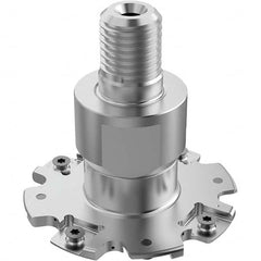 Seco - Combimaster Connection, 5/32" Cutting Width, 0.7047" Depth of Cut, 2-1/2" Cutter Diam, 8 Tooth Indexable Slotting Cutter - Industrial Tool & Supply