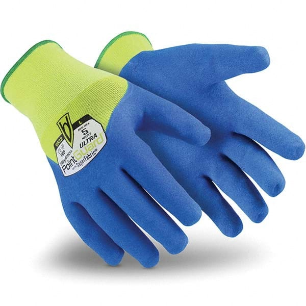 HexArmor - Size S (7), ANSI Cut Lvl A9, Nitrile Coated Cut Resistant Gloves - Industrial Tool & Supply