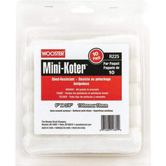 Wooster Brush - Paint Roller Covers   Type: Mini Roller    Nap Size (Inch): 3/8 - Industrial Tool & Supply