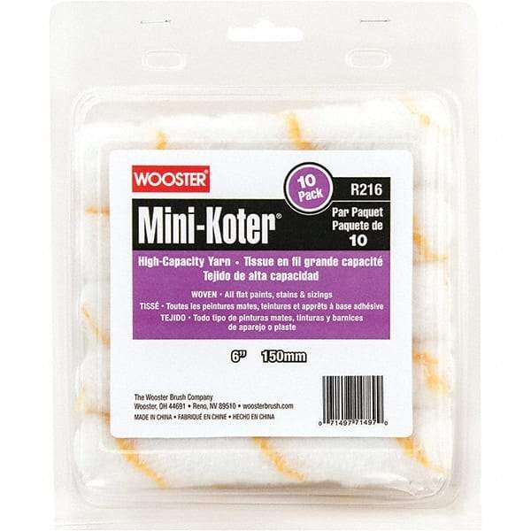 Wooster Brush - Paint Roller Covers   Type: Mini Roller    Nap Size (Inch): 0 - Industrial Tool & Supply