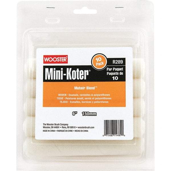 Wooster Brush - Paint Roller Covers   Type: Mini Roller    Nap Size (Inch): 0 - Industrial Tool & Supply