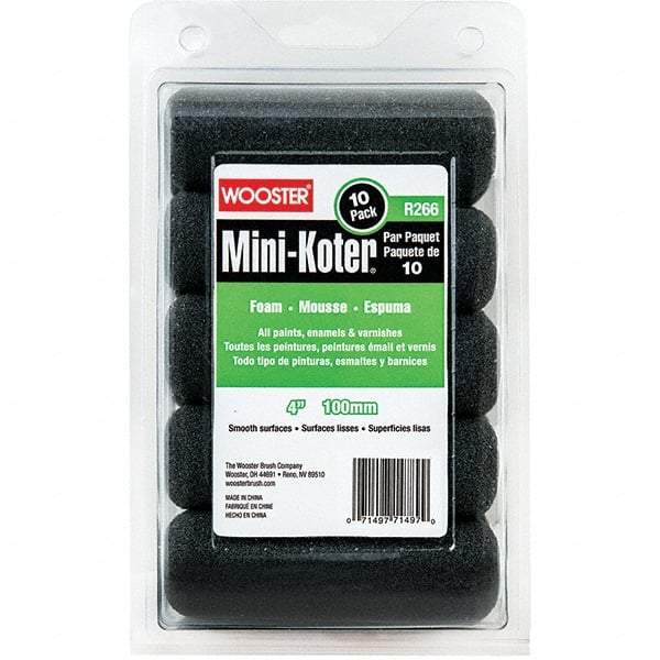 Wooster Brush - Paint Roller Covers   Type: Mini Roller    Nap Size (Inch): 0 - Industrial Tool & Supply
