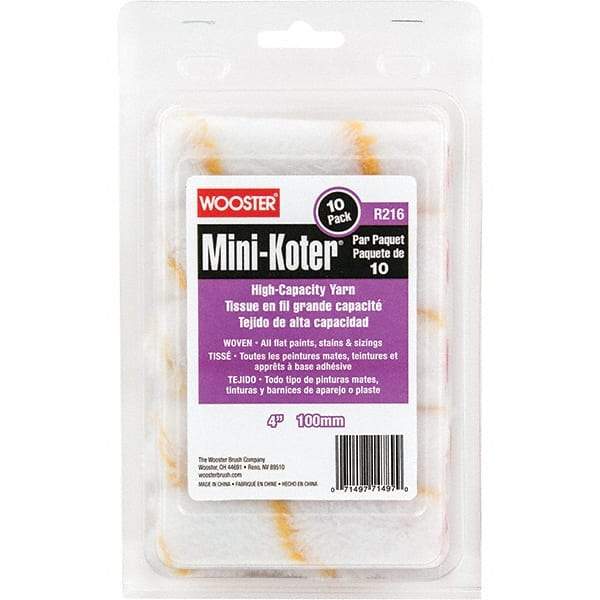 Wooster Brush - Paint Roller Covers   Type: Mini Roller    Nap Size (Inch): 0 - Industrial Tool & Supply