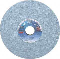 Norton - 8" Diam x 1-1/4" Hole x 1/2" Thick, I Hardness, 46 Grit Surface Grinding Wheel - Ceramic, Type 1, Coarse Grade, 3,105 Max RPM, Vitrified Bond, No Recess - Industrial Tool & Supply