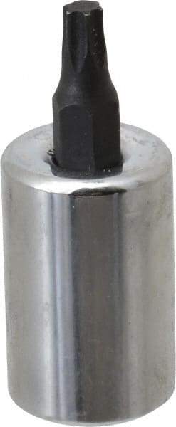 Proto - 3/8" Drive, T25 Torx Bit Socket - 1-23/32" OAL, 5/8" Bit Length - Industrial Tool & Supply