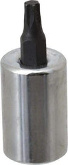 Proto - 3/8" Drive, T25 Torx Bit Socket - 1-23/32" OAL, 5/8" Bit Length - Industrial Tool & Supply