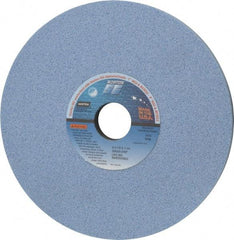 Norton - 8" Diam x 1-1/4" Hole x 1/2" Thick, I Hardness, 60 Grit Surface Grinding Wheel - Ceramic, Type 1, Medium Grade, 3,600 Max RPM, Vitrified Bond, No Recess - Industrial Tool & Supply